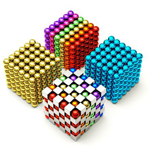 Colored Magnetic Beads